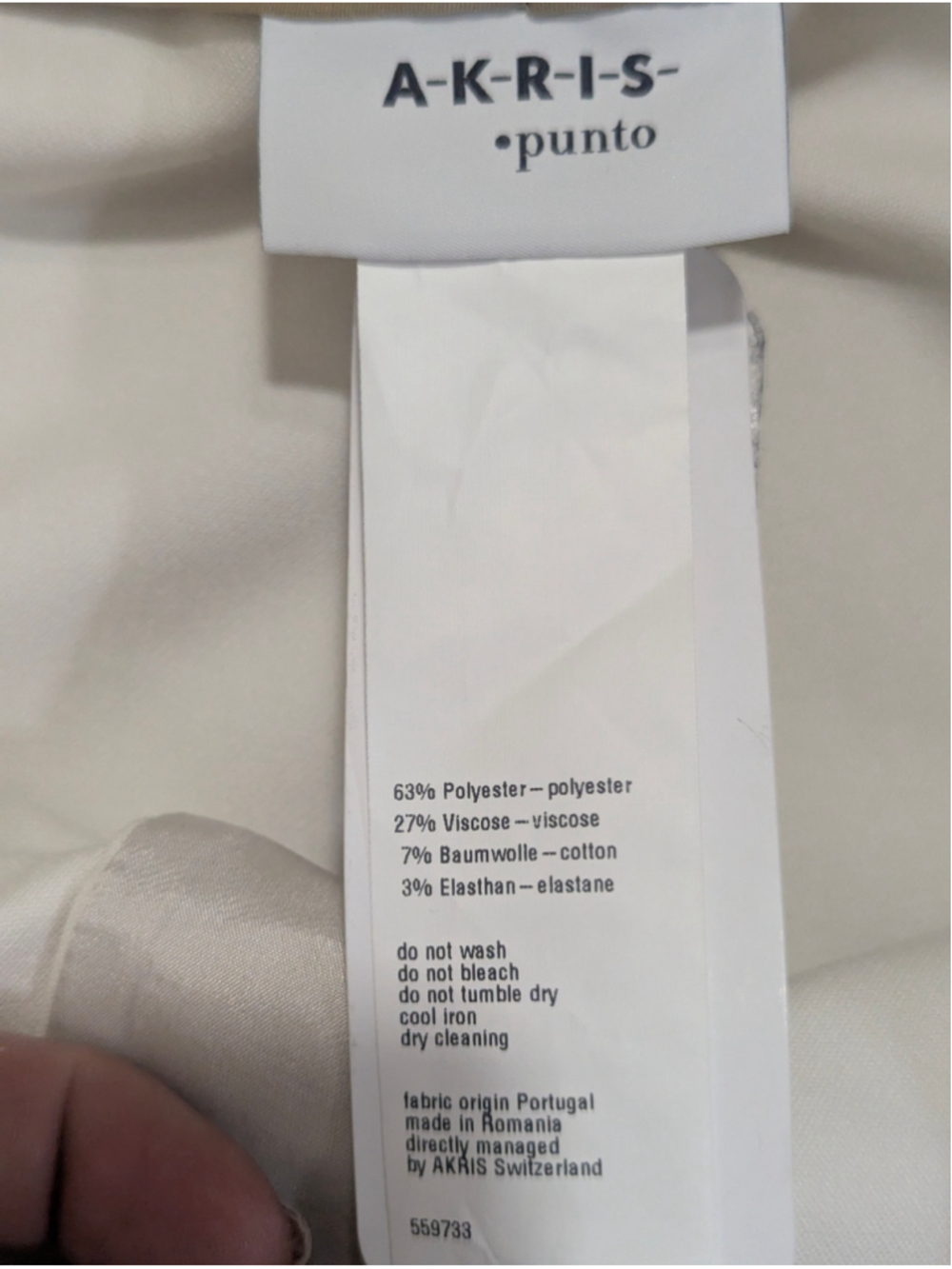 Akris Punto Cream Kick Flare Crop Trousers Size 10 - Picture 10 of 16